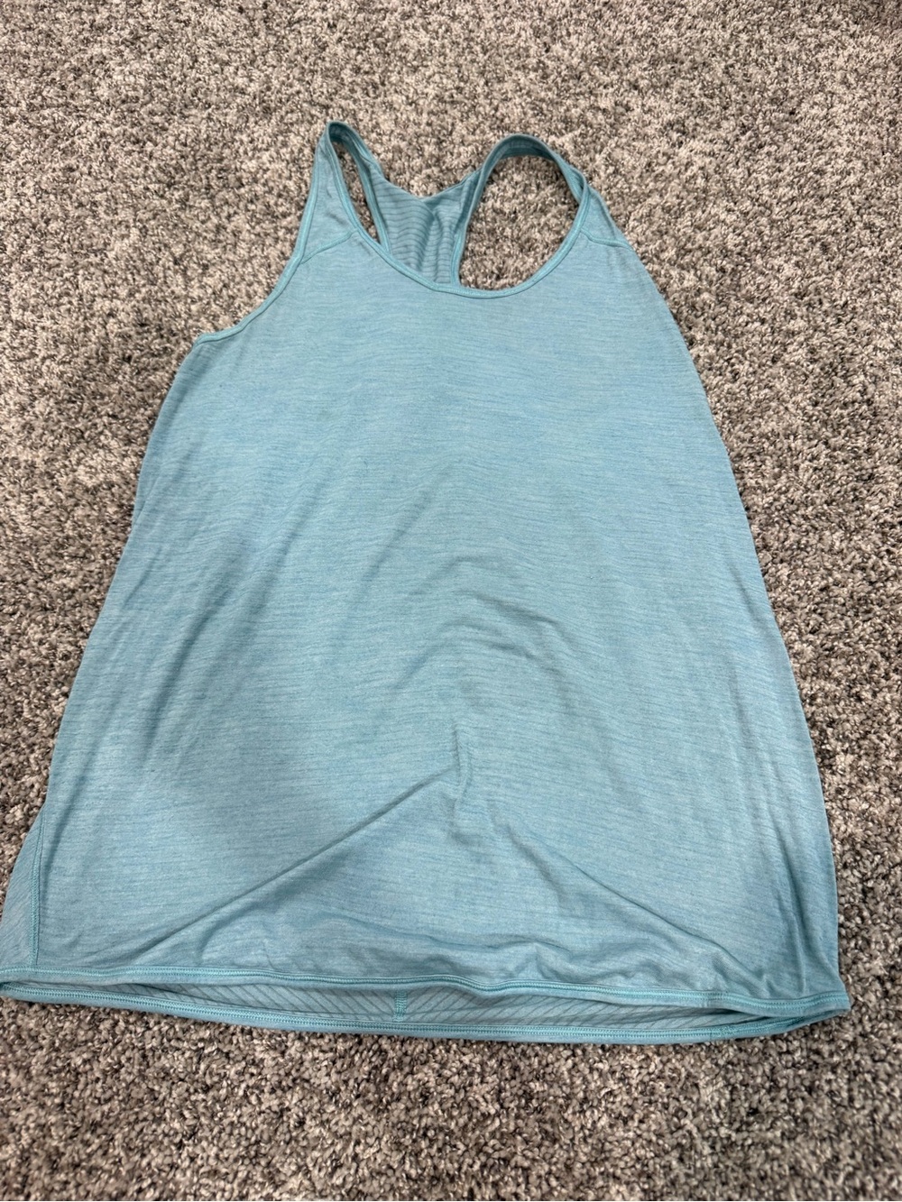 Lululemon Women's Light Blue Racerback Tank Top